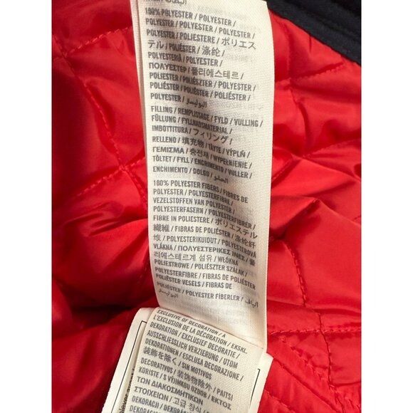 Abercrombie and Fitch Jacket Mens Large Blue Military Pockets Y2K Vintage Wool - Picture 10 of 12